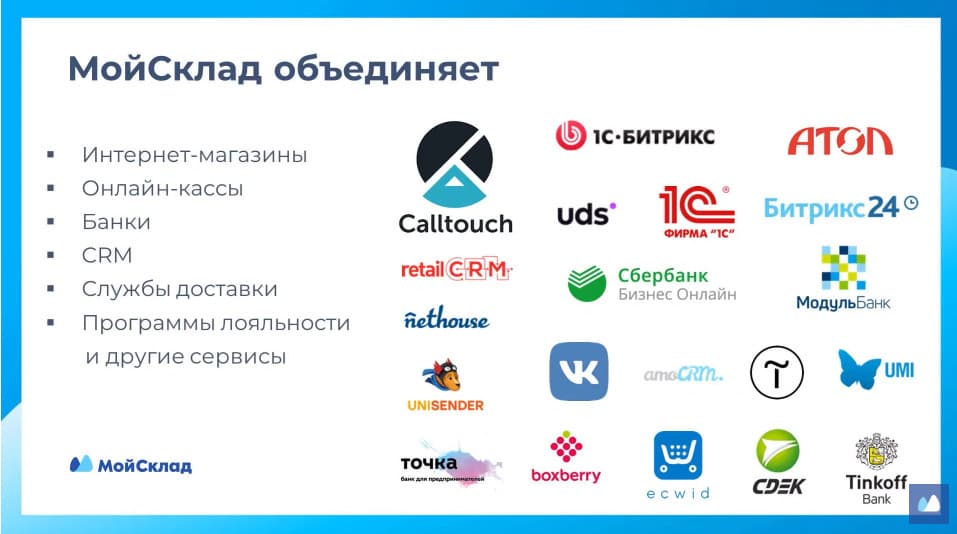 МойСклад — интеграции с магазинами и маркетплейсами